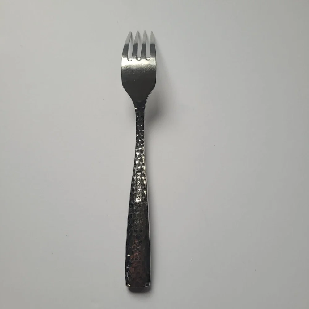 Fortessa Lucca Hammered‎ Fork Stainless Steel Dinner 18/8 Replacement